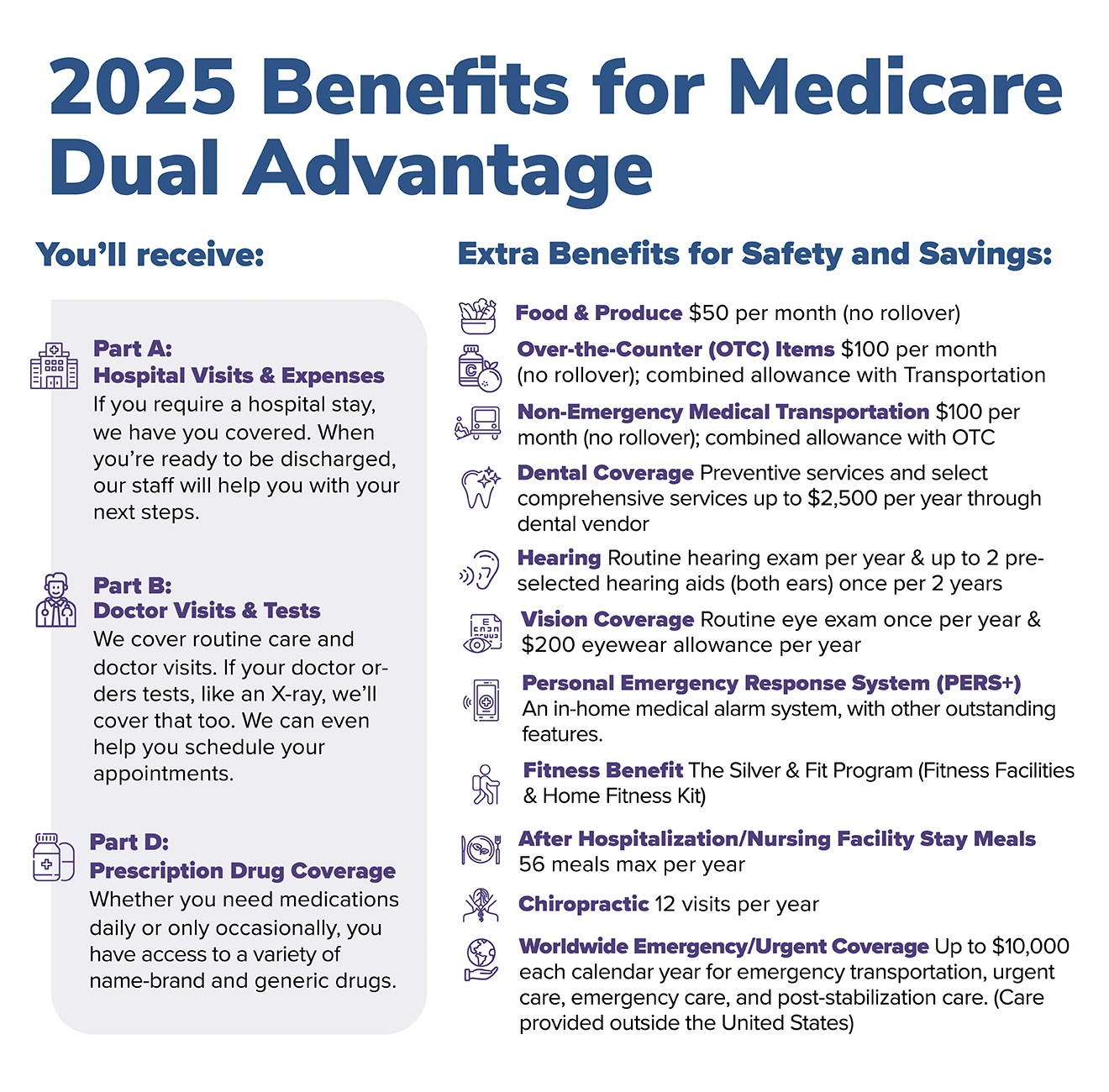 Medicare Dual Advantage Eligibility & Other Resources My Choice